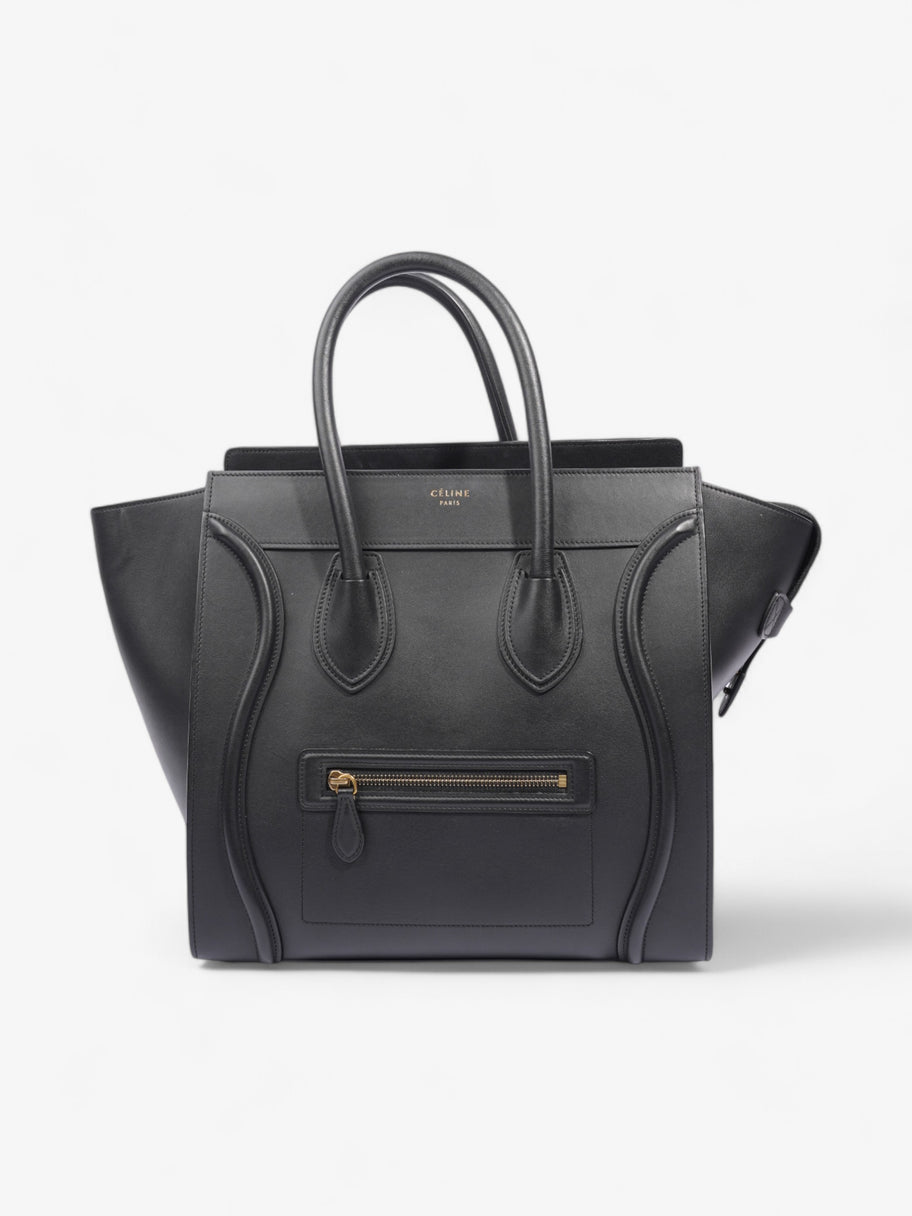 Celine Luggage Tote Black Leather Mini Image 1