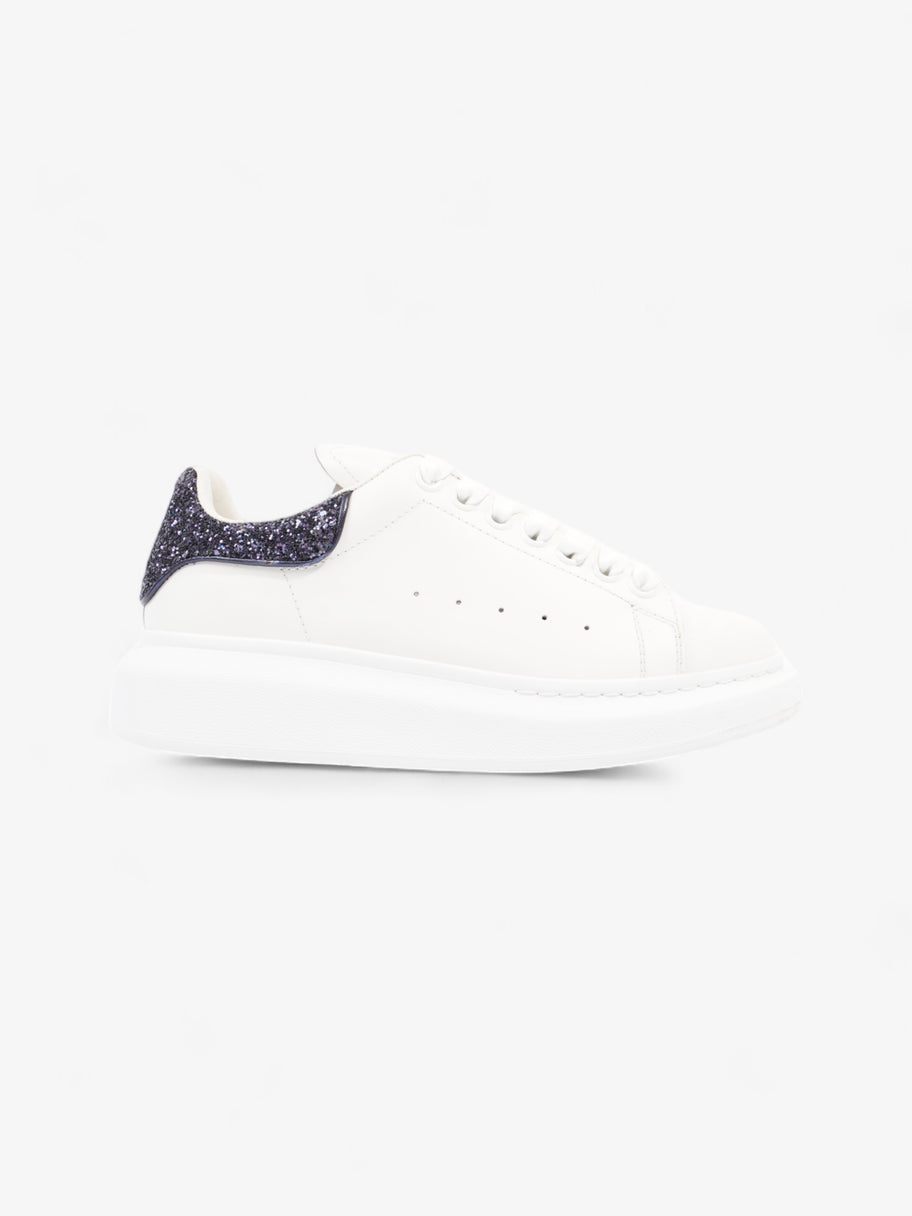 Alexander McQueen Oversized Sneakers White / Purple Tab Leather EU 38.5 UK 5.5 Image 1