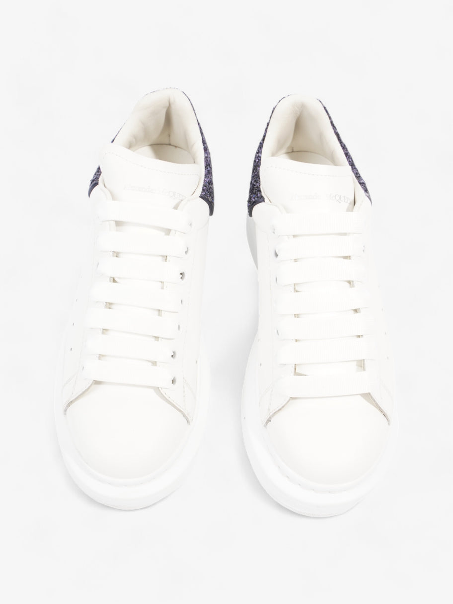 Alexander McQueen Oversized Sneakers White / Purple Tab Leather EU 38.5 UK 5.5 Image 8