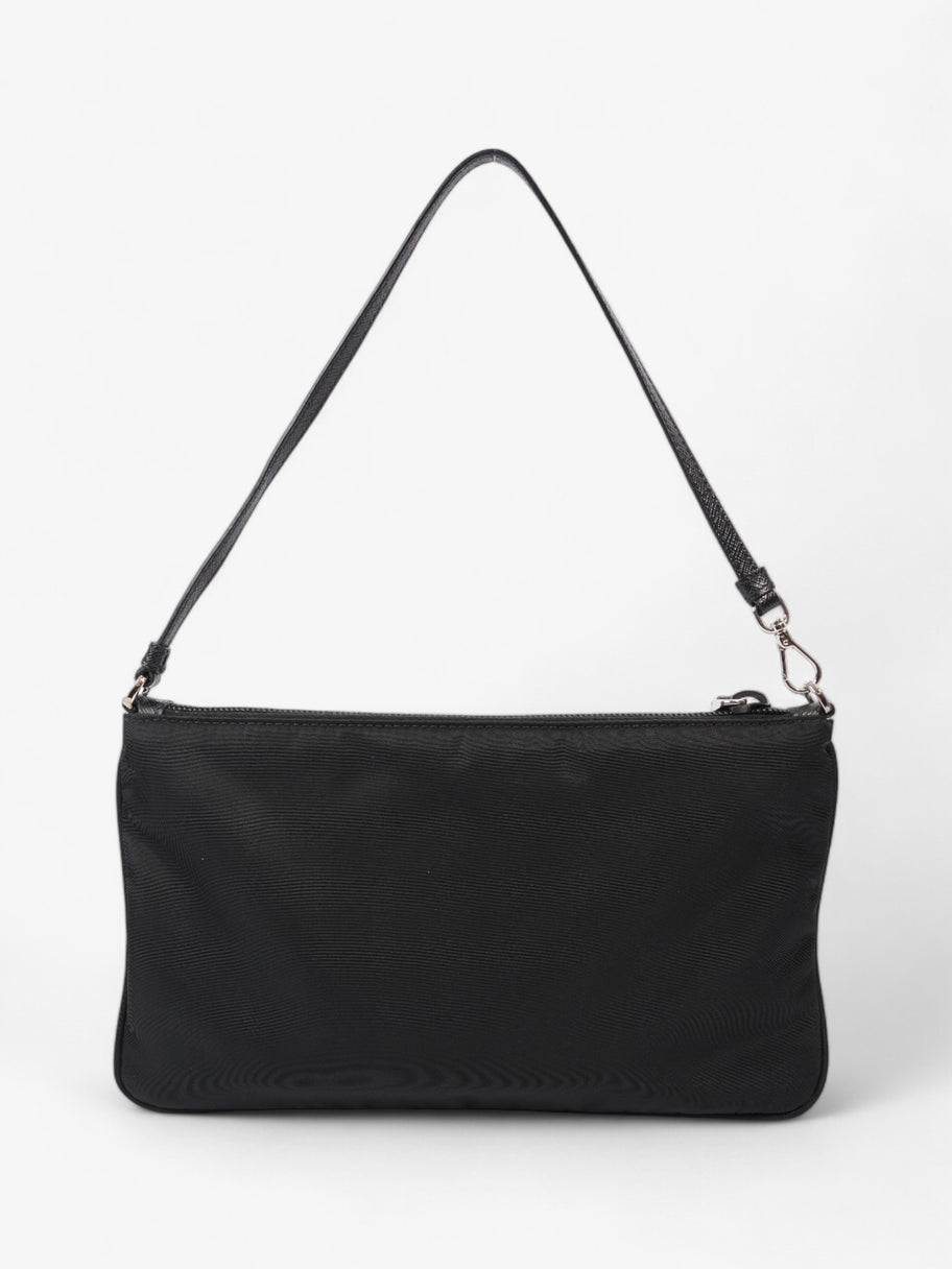 Prada Triangle Shoulder Bag Black Re Nylon Image 4