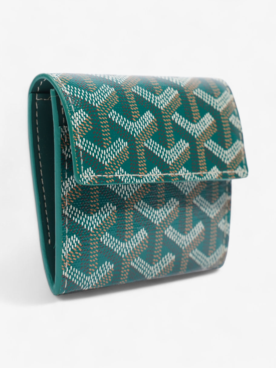 Goyard Marigny Wallet Green Coated Canvas Image 3