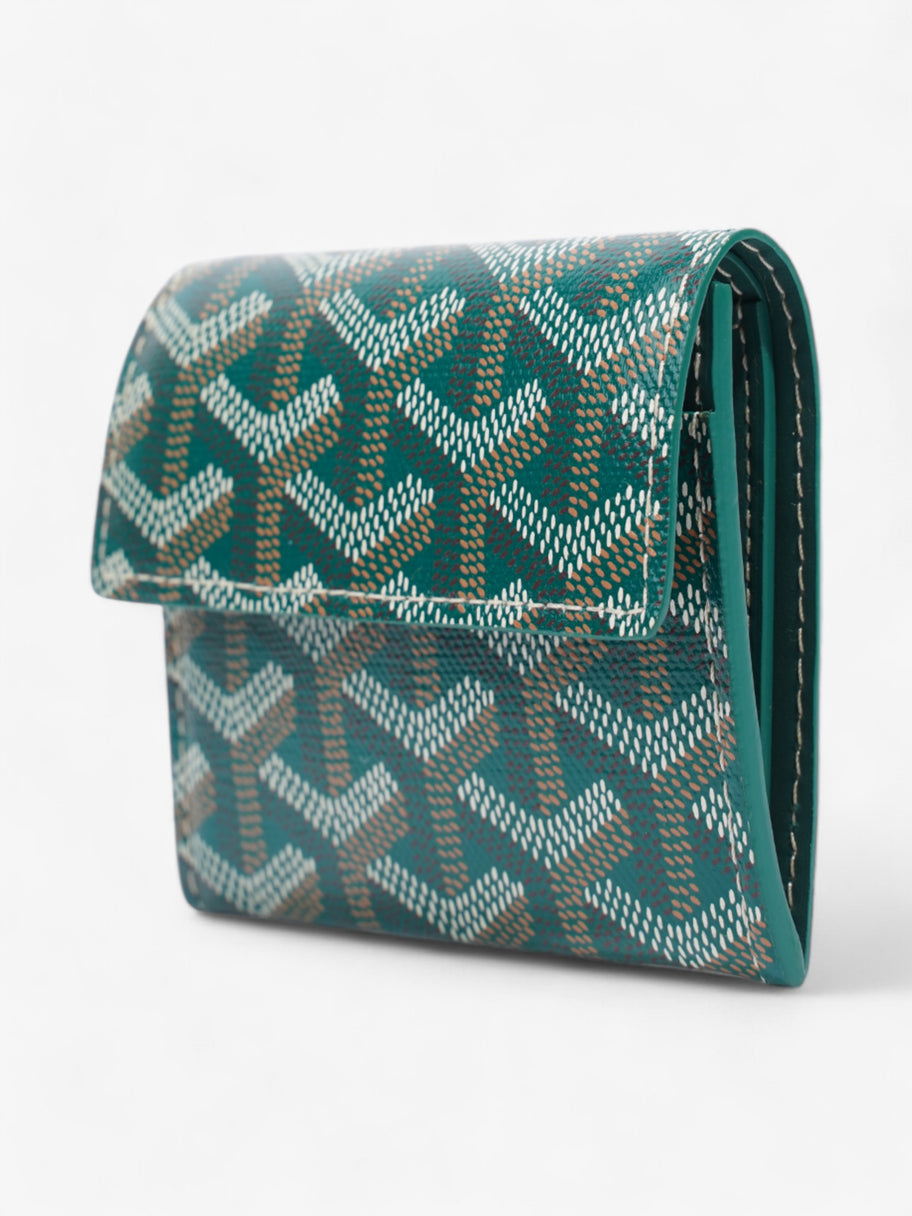 Goyard Marigny Wallet Green Coated Canvas Image 4