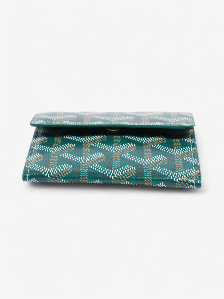 Goyard Marigny Wallet Green Coated Canvas Image 5