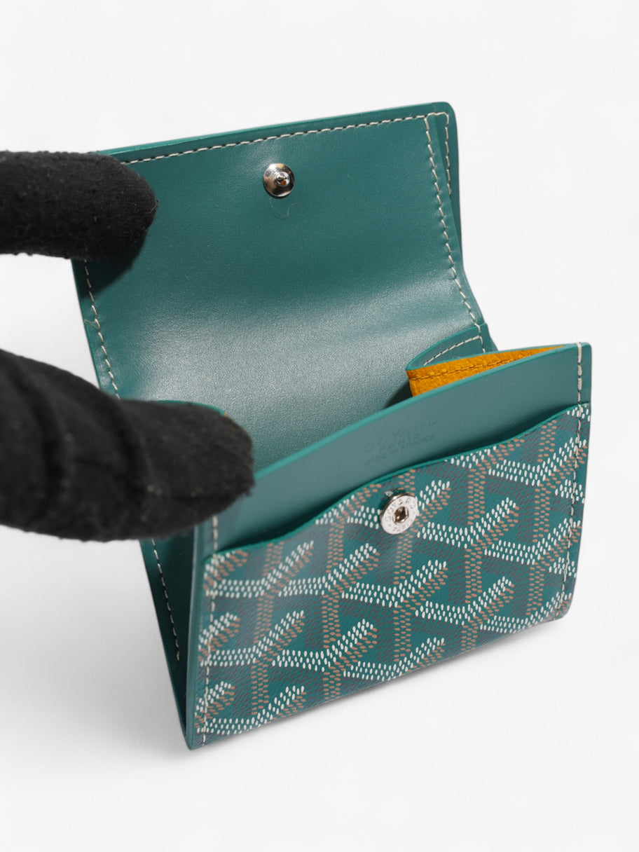 Goyard Marigny Wallet Green Coated Canvas Image 6