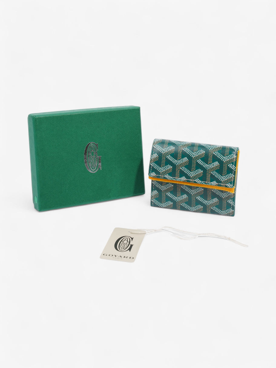 Goyard Marigny Wallet Green Coated Canvas Image 8