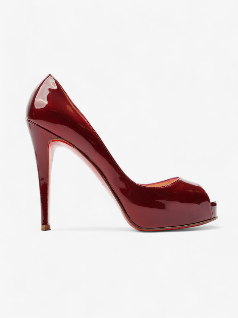  Very Prive 120 Wine Patent Leather EU 39 UK 6