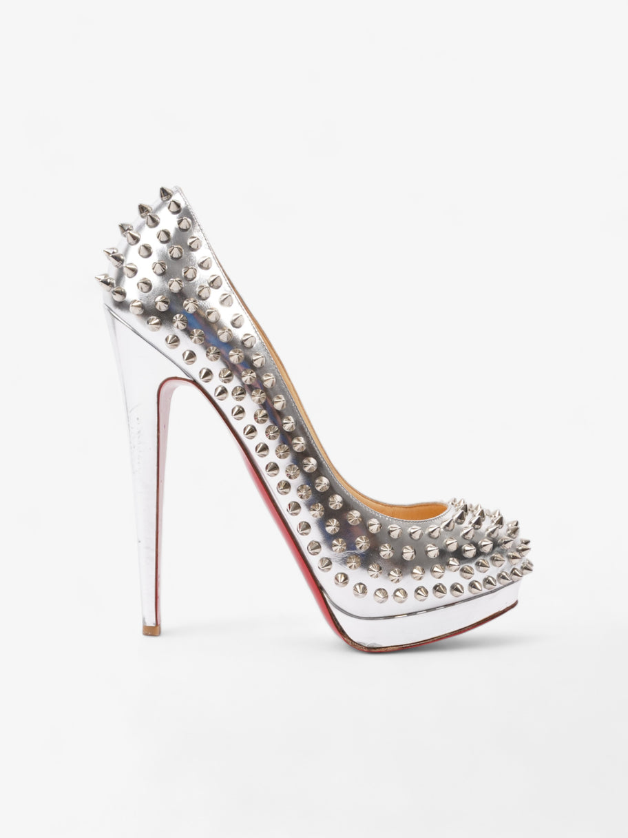 Christian Louboutin Alti Pump Spikes 160mm Silver Patent Leather EU 41 Luxe Collective