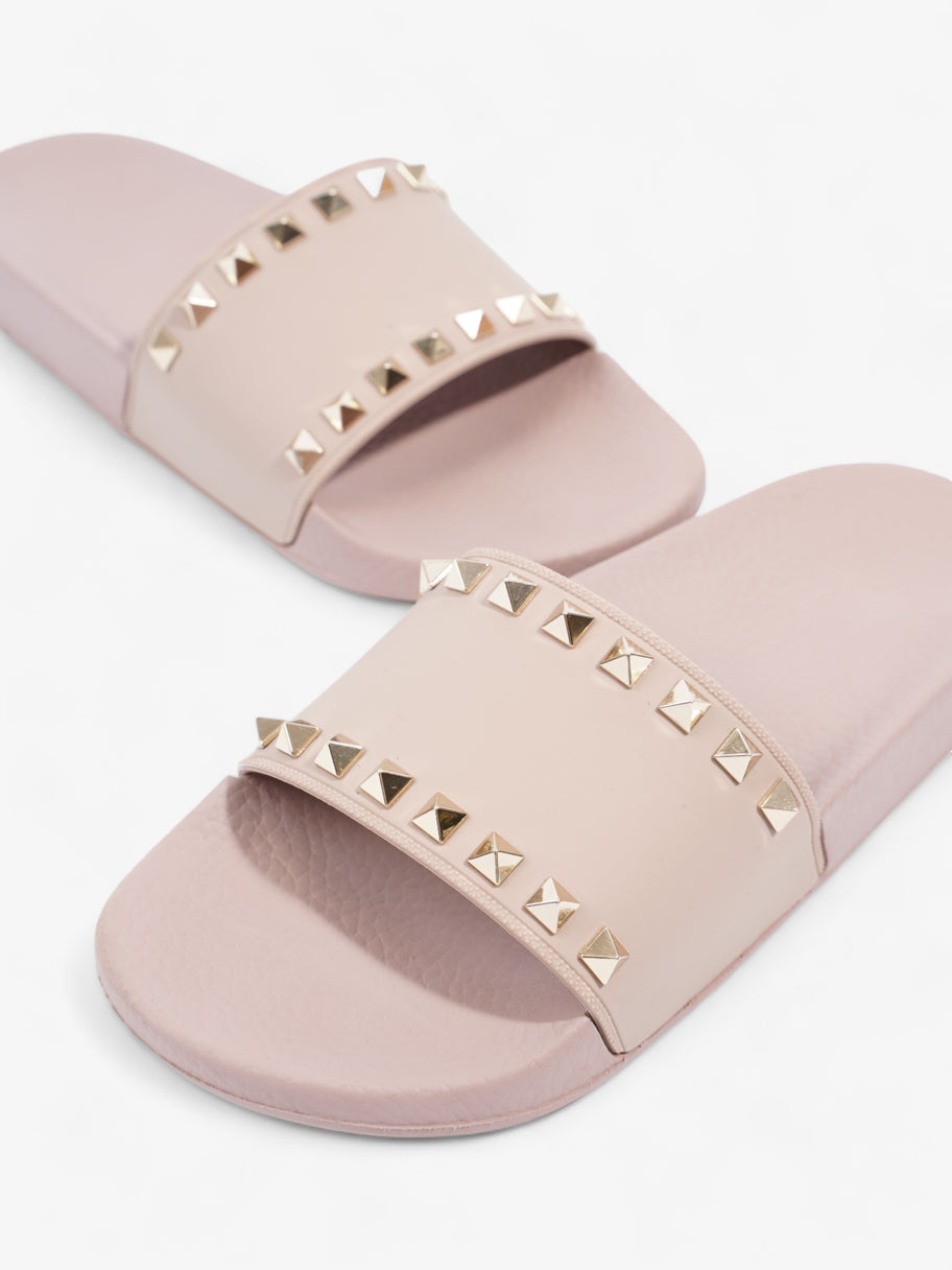 Valentino Rockstud Valentino sliders Dusty Pink Rubber EU 36 UK 3 Image 9