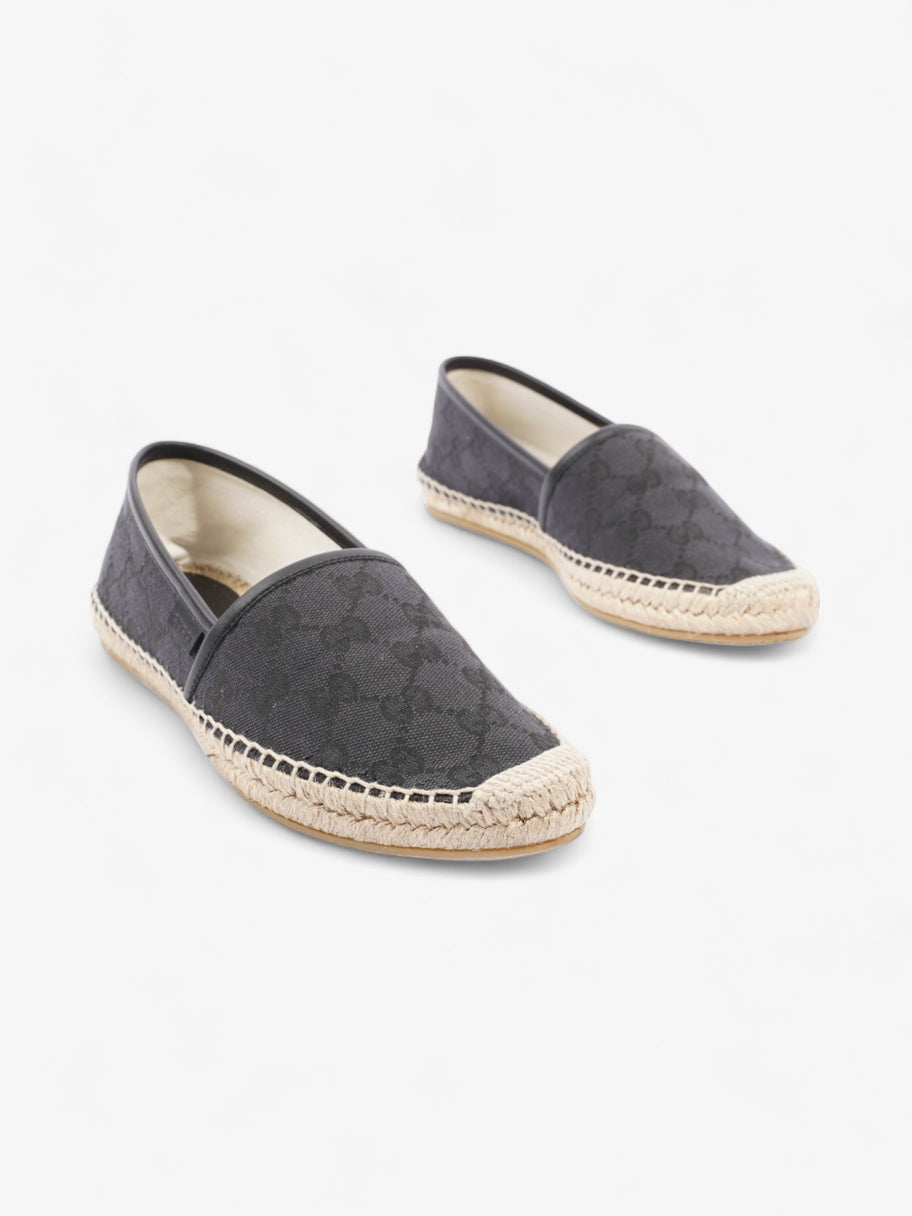 GG Espadrilles Black Canvas EU 37.5 UK 4.5 Image 2