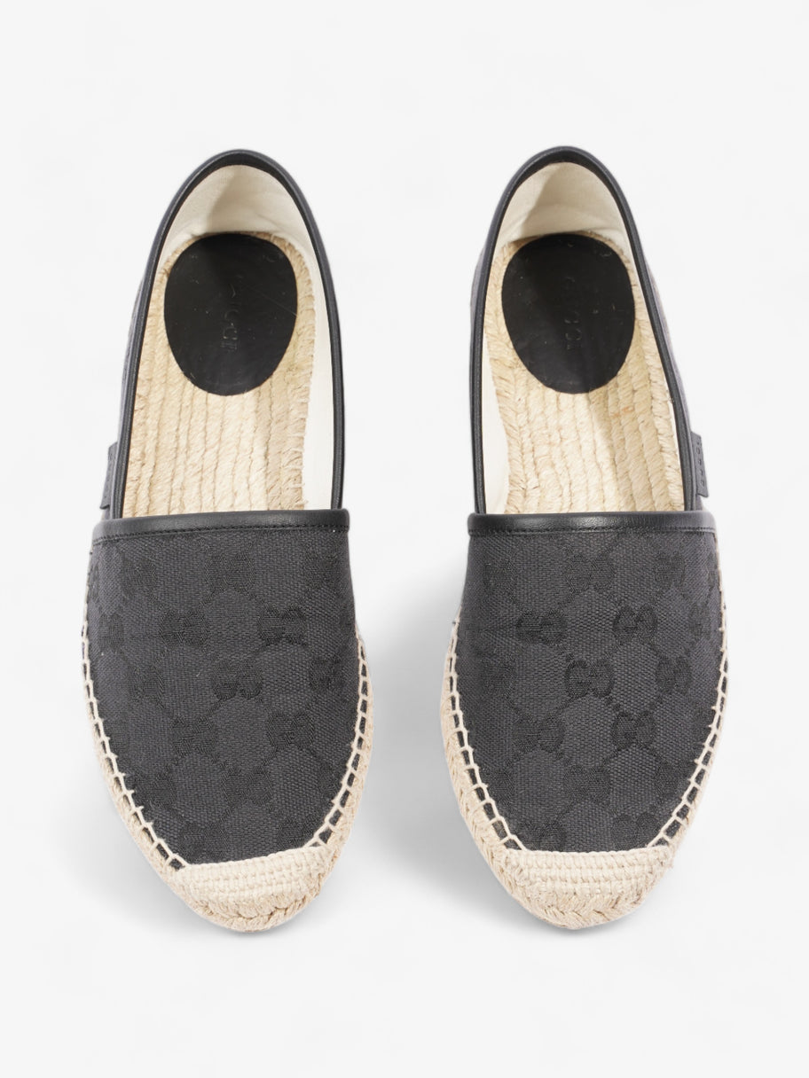 GG Espadrilles Black Canvas EU 37.5 UK 4.5 Image 8