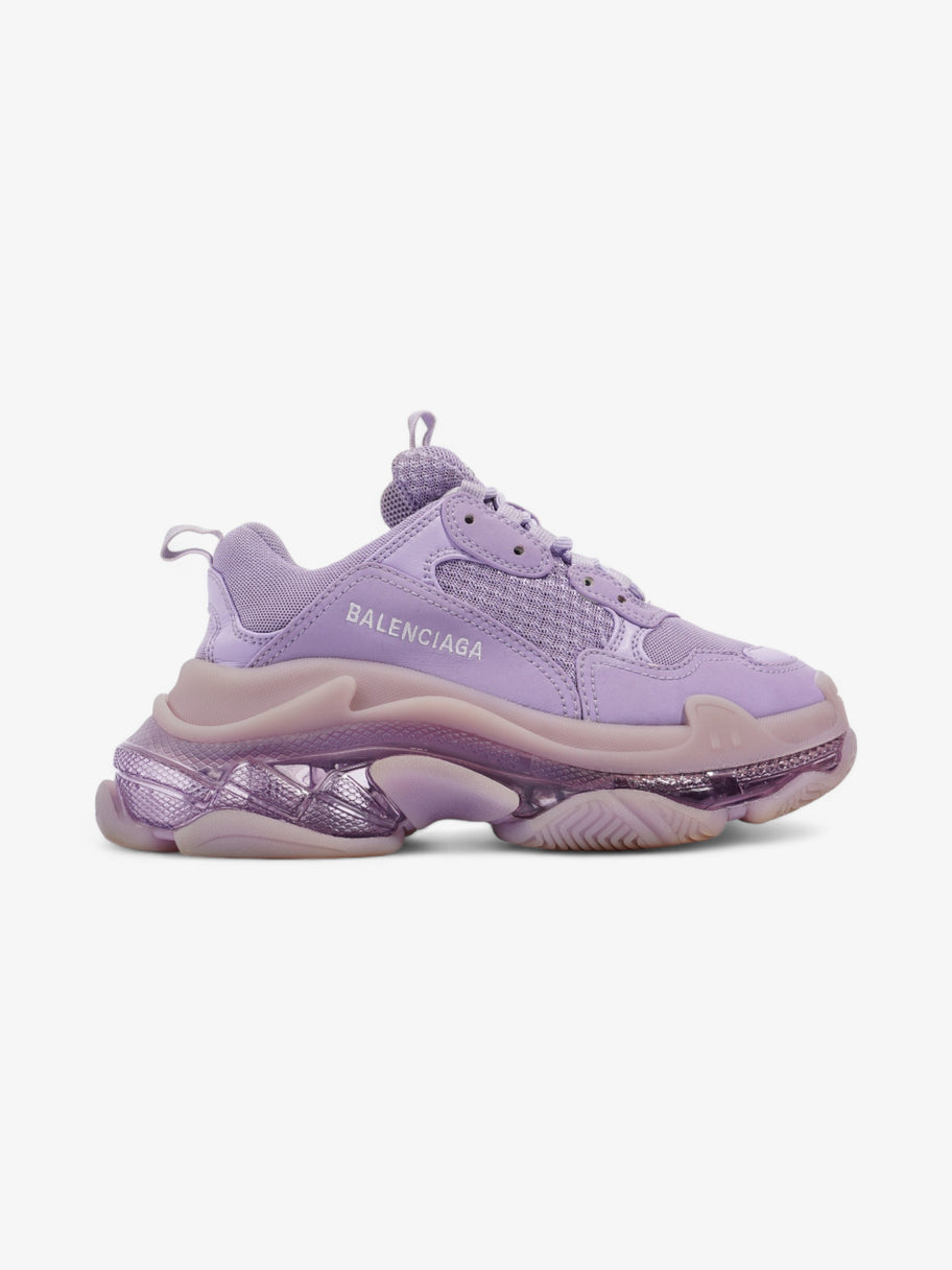 Balenciaga Triple S Clear Sole Purple / White Mesh EU 36 UK 3 Image 1