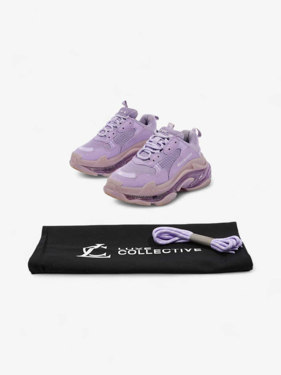 Balenciaga Triple S Clear Sole Purple / White Mesh EU 36 UK 3 | Luxe  Collective