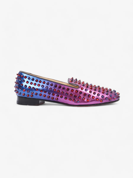 Rolling Spikes Flat Rose-Digitale Patent Leather EU 40 UK 7 | Luxe  Collective