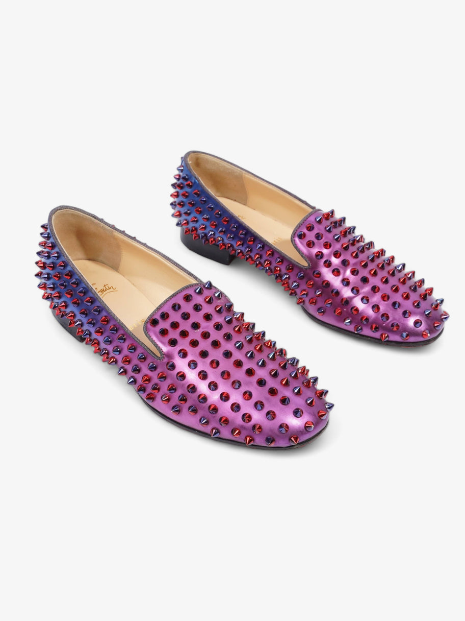 Rolling Spikes Flat Rose-Digitale Patent Leather EU 40 UK 7 Image 2