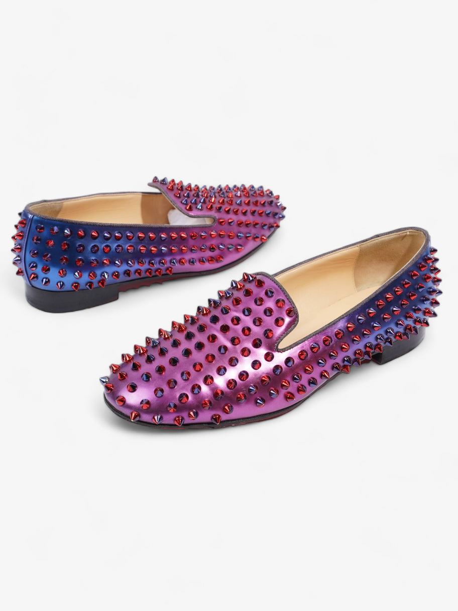 Rolling Spikes Flat Rose-Digitale Patent Leather EU 40 UK 7 Image 9