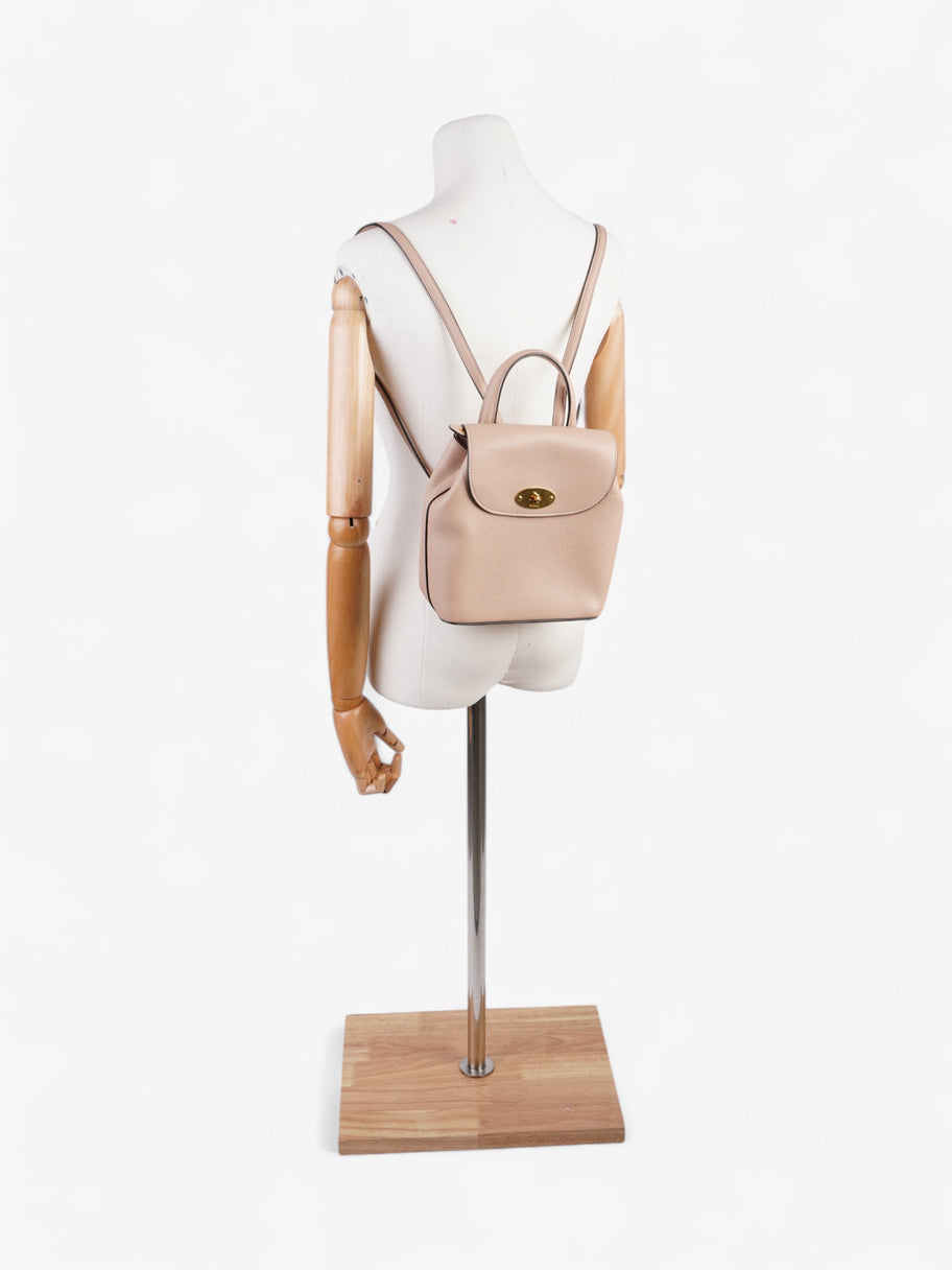 Mulberry Bayswater Backpack Rose Water Grained Leather Mini Image 2