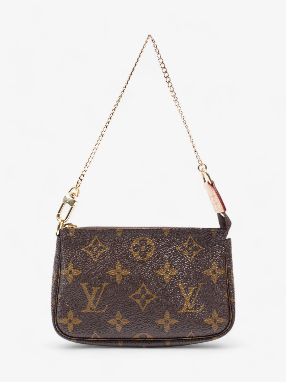 Louis Vuitton Pochette Accessories Monogram Coated Canvas Mini Image 1