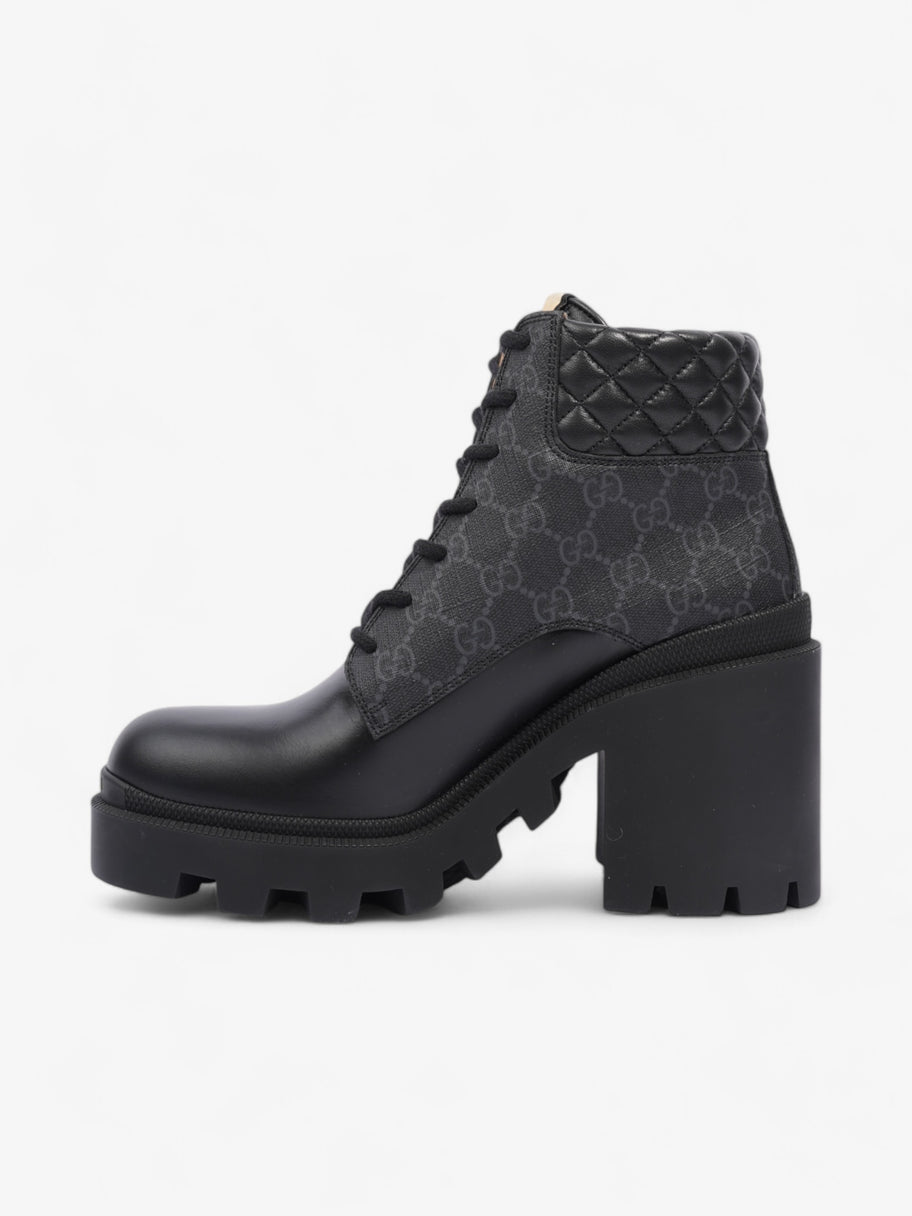 Gucci GG Ankle Boot 90 Black Leather EU 40 UK 7 Image 3