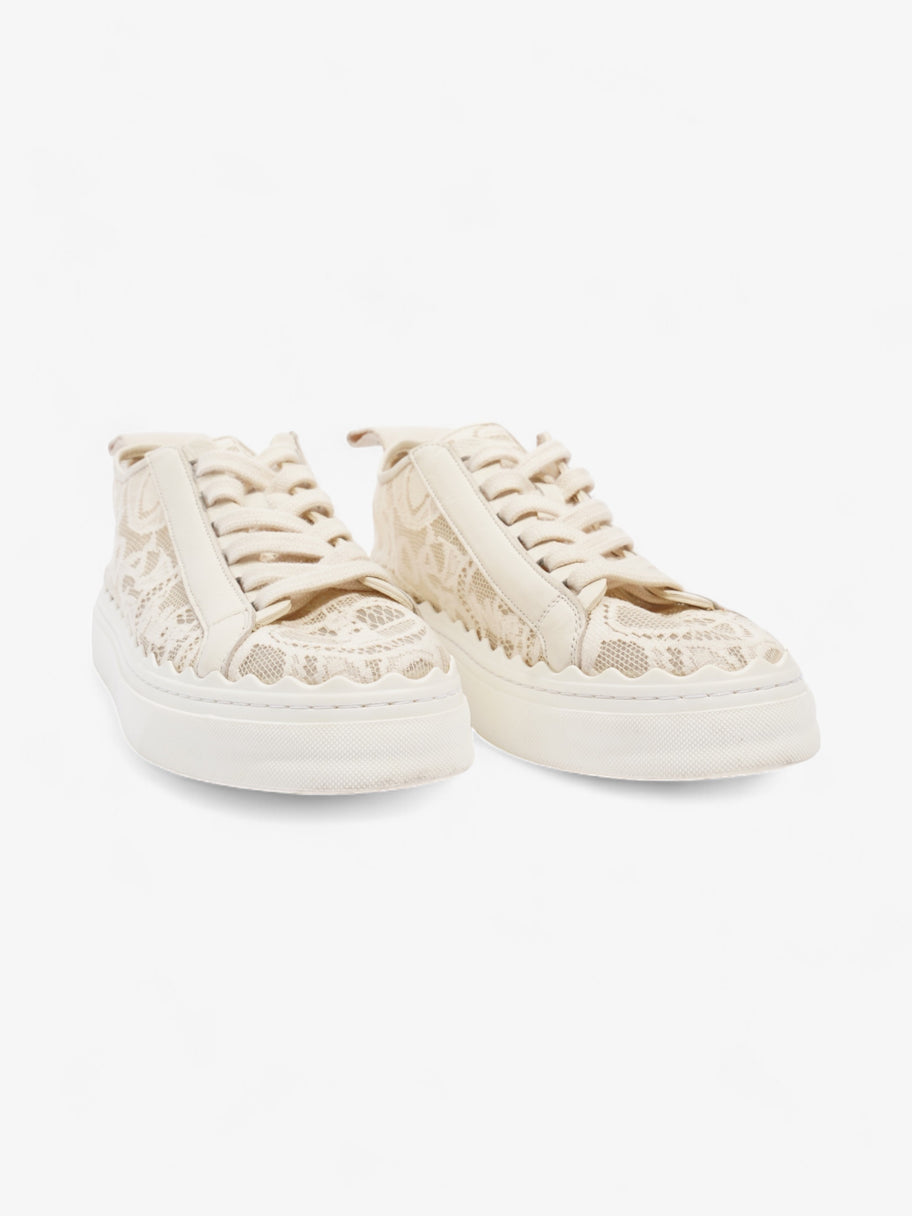 Chloe Lauren Sneaker White Lace EU 39 UK 6 Image 2