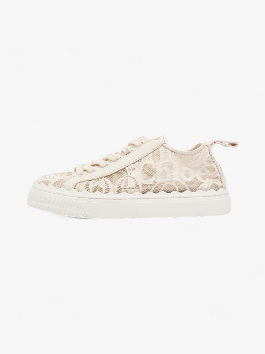 Chloe Lauren Sneaker White Lace EU 39 UK 6 Image 5