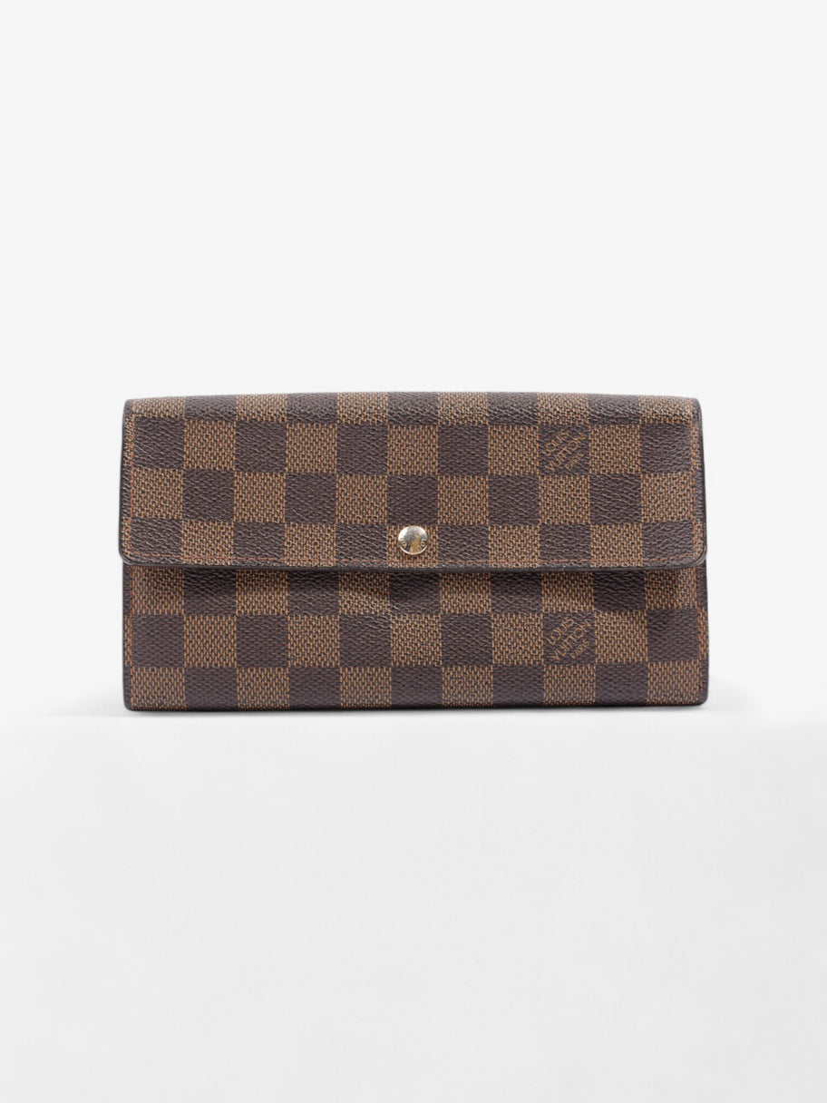 Louis Vuitton Sarah Wallet Damier Ebene Coated Canvas Image 1