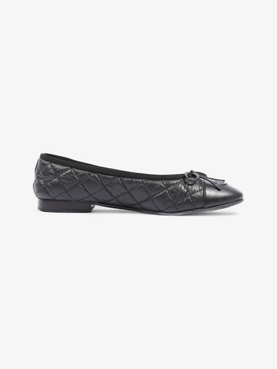 CC Ballet Pumps Black Leather EU 37 UK 4 Image 4