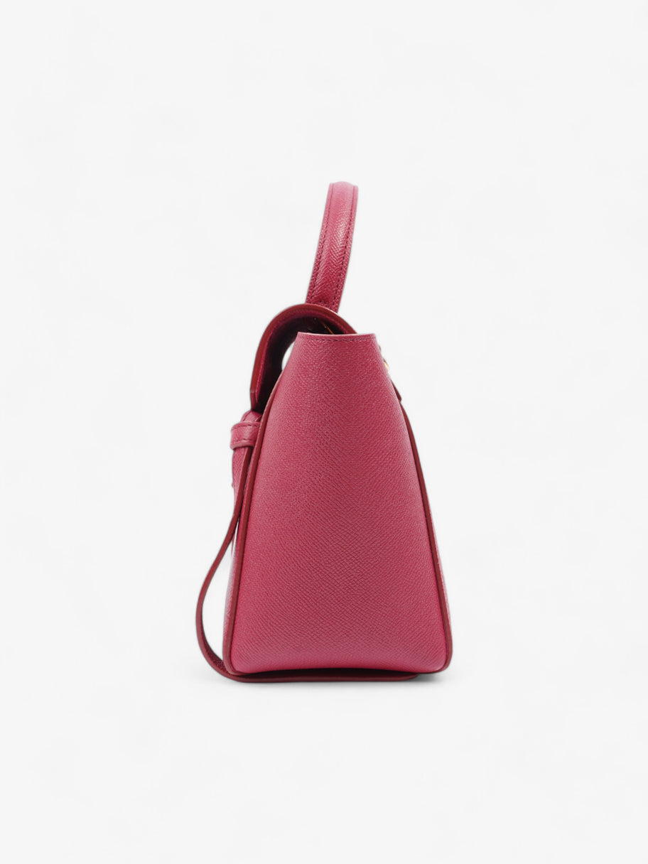 Celine Belt Bag Raspberry Calfskin Leather Nano Image 3