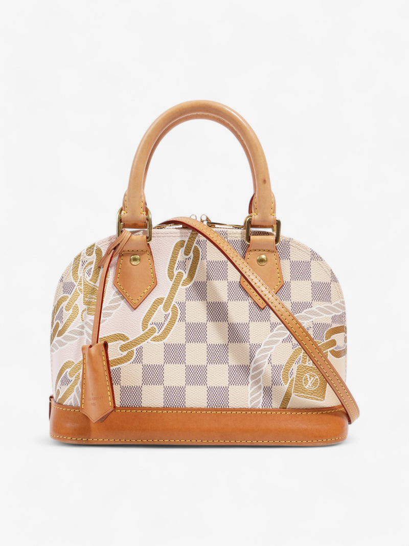  Louis Vuitton Alma Damier Azur / Nautical Coated Canvas BB