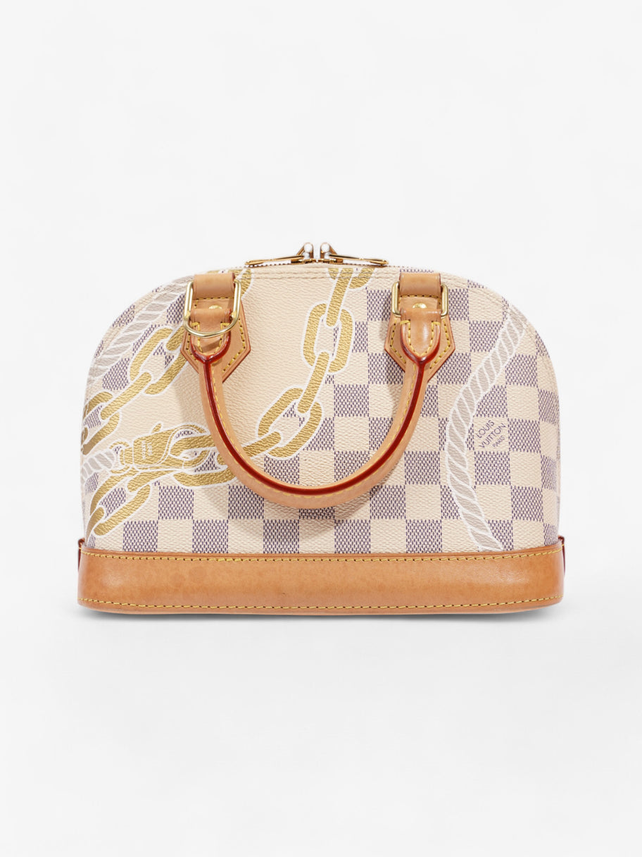 Louis Vuitton Alma Damier Azur / Nautical Coated Canvas BB Image 4