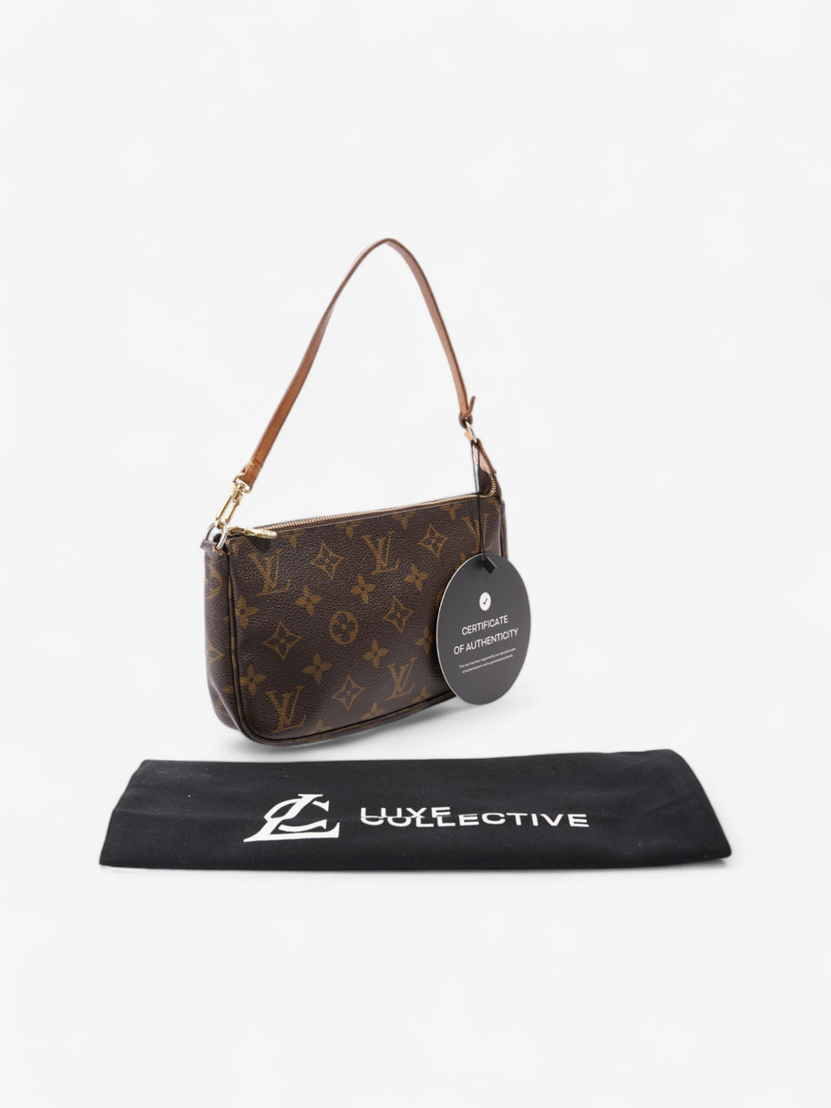 Louis Vuitton Pochette Accessoires Monogram Coated Canvas Image 9