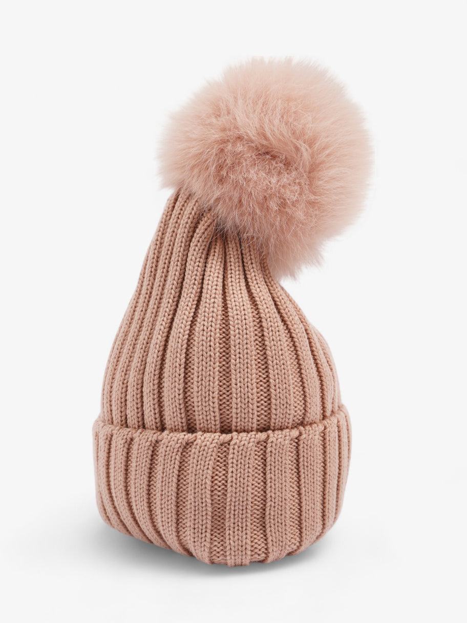 Moncler Berretto Pink Wool Image 4