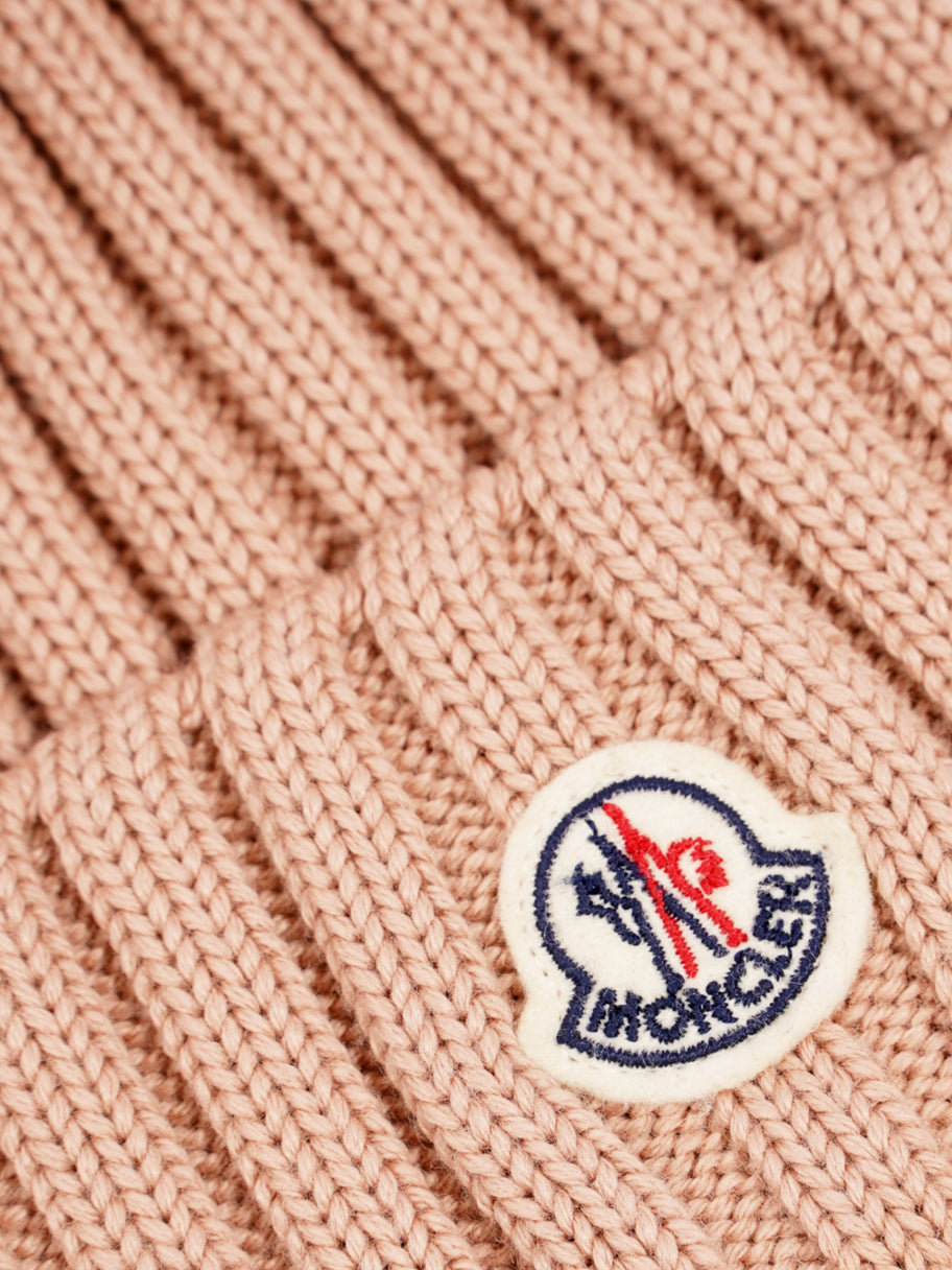 Moncler Berretto Pink Wool Image 6