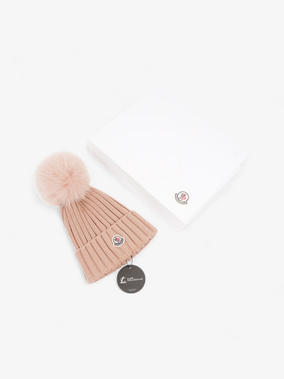 Moncler Berretto Pink Wool Image 8