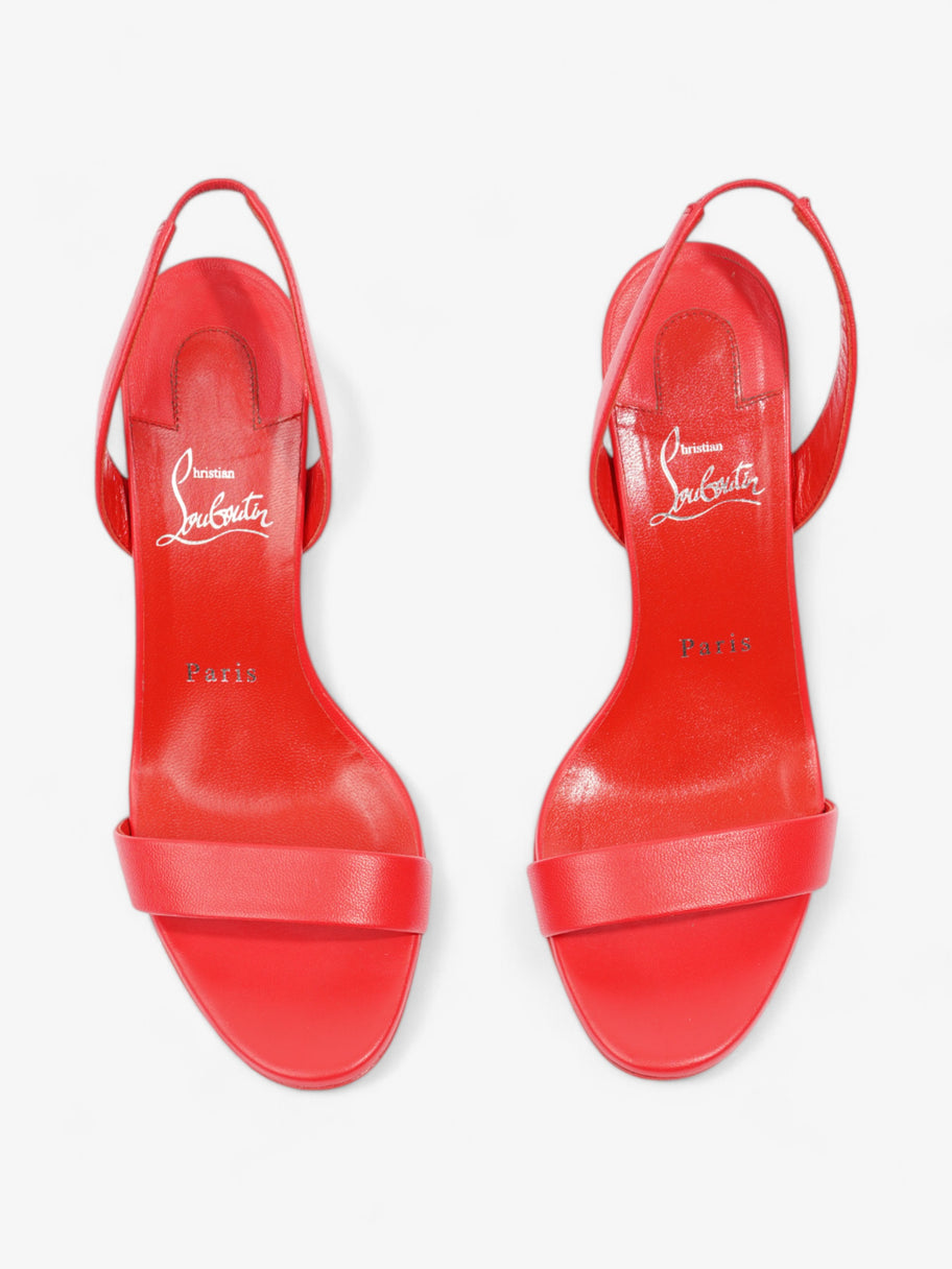 Christian Louboutin O Marilyn 85 Red Leather EU 38 UK 5 Image 8