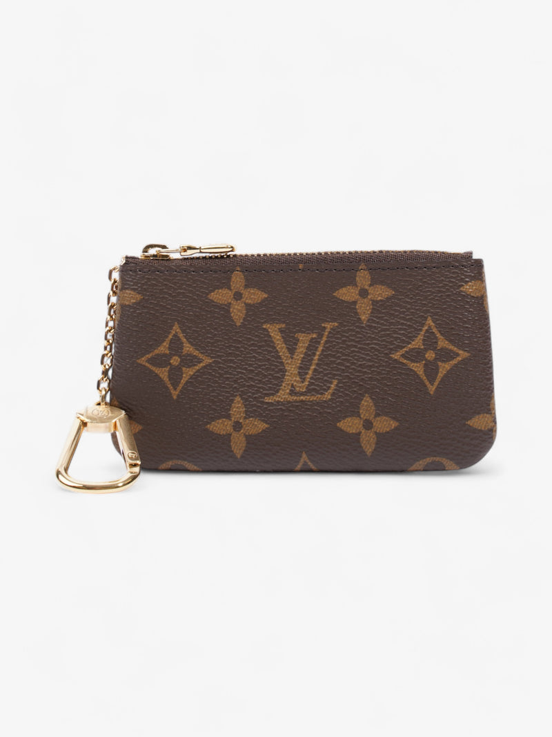  Louis Vuitton Key Pouch Monogram Coated Canvas