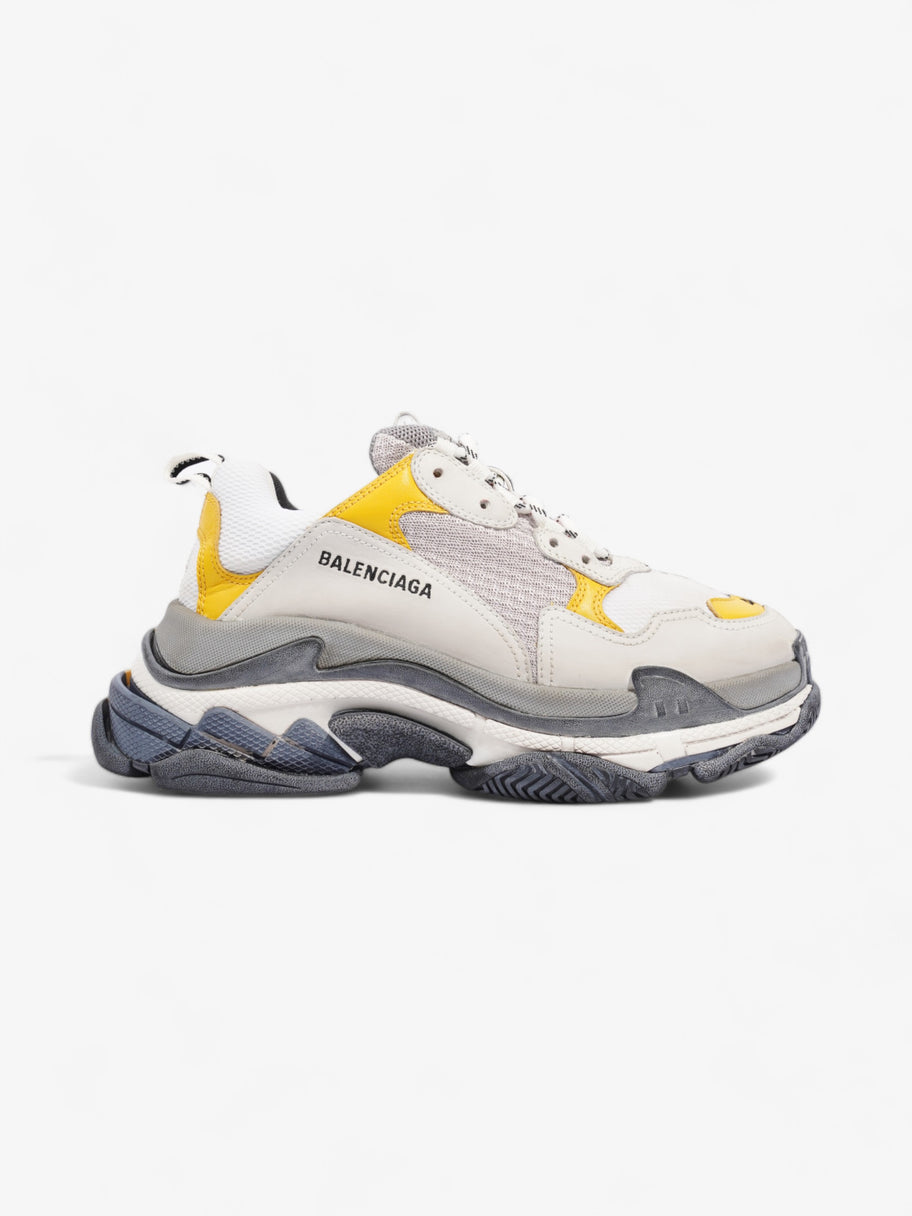 Balenciaga Triple S Half & Half Grey / Red / Yellow Mesh EU 41 UK 7 Image 1