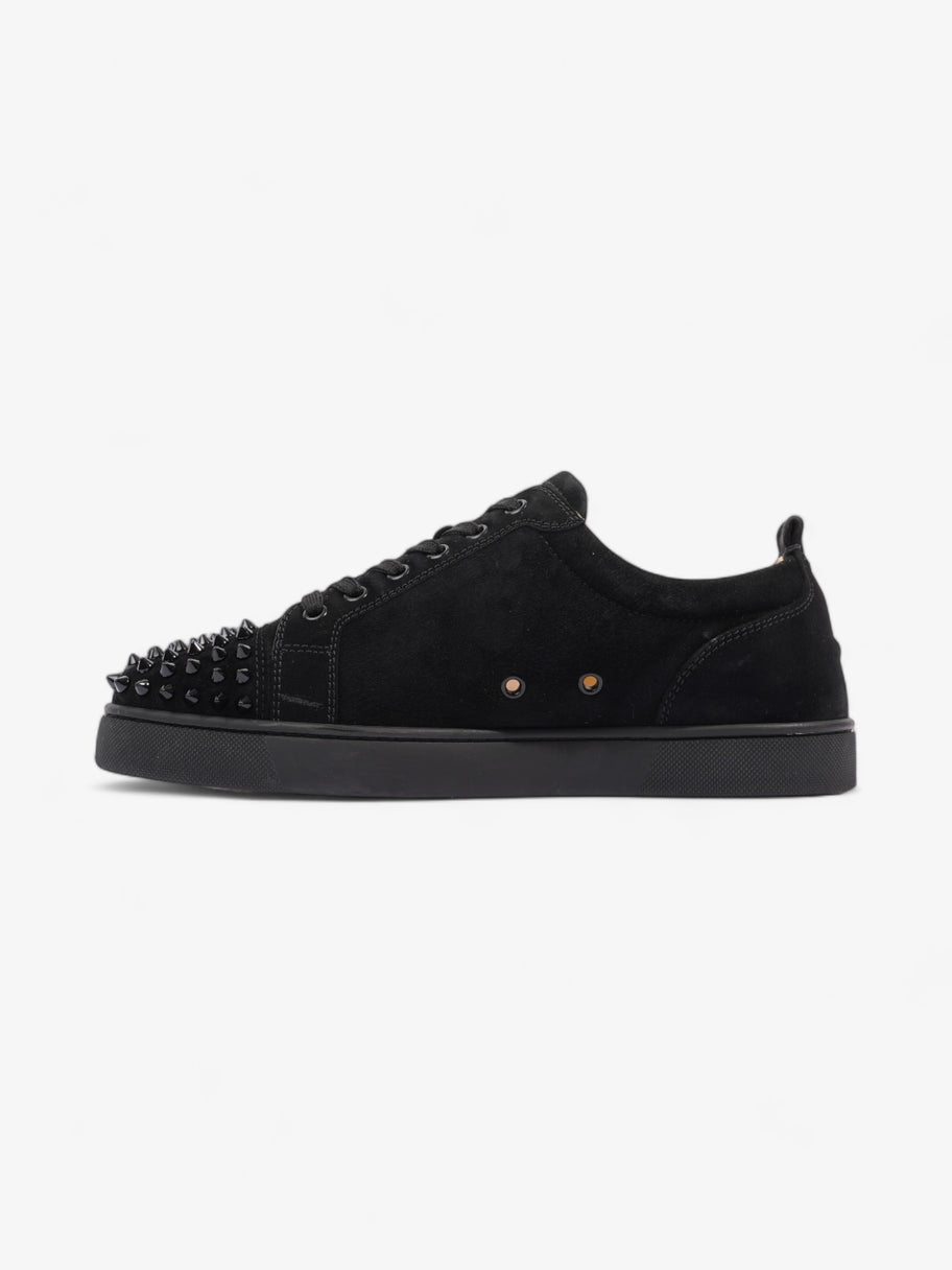 Christian Louboutin Louis Junior Spikes Sneakers Black Suede EU 41.5 UK 7.5 Image 3