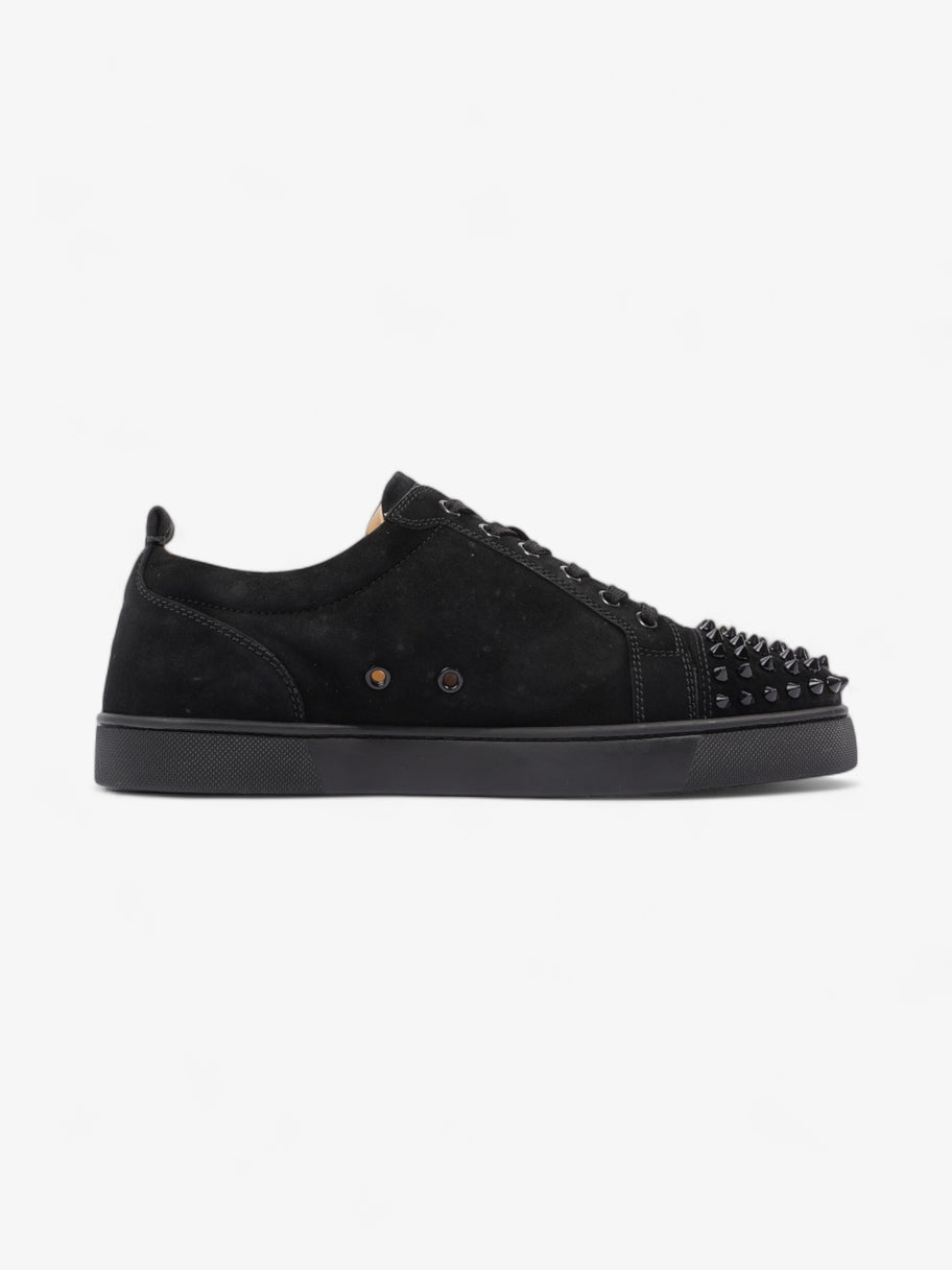 Christian Louboutin Louis Junior Spikes Sneakers Black Suede EU 41.5 UK 7.5 Image 4