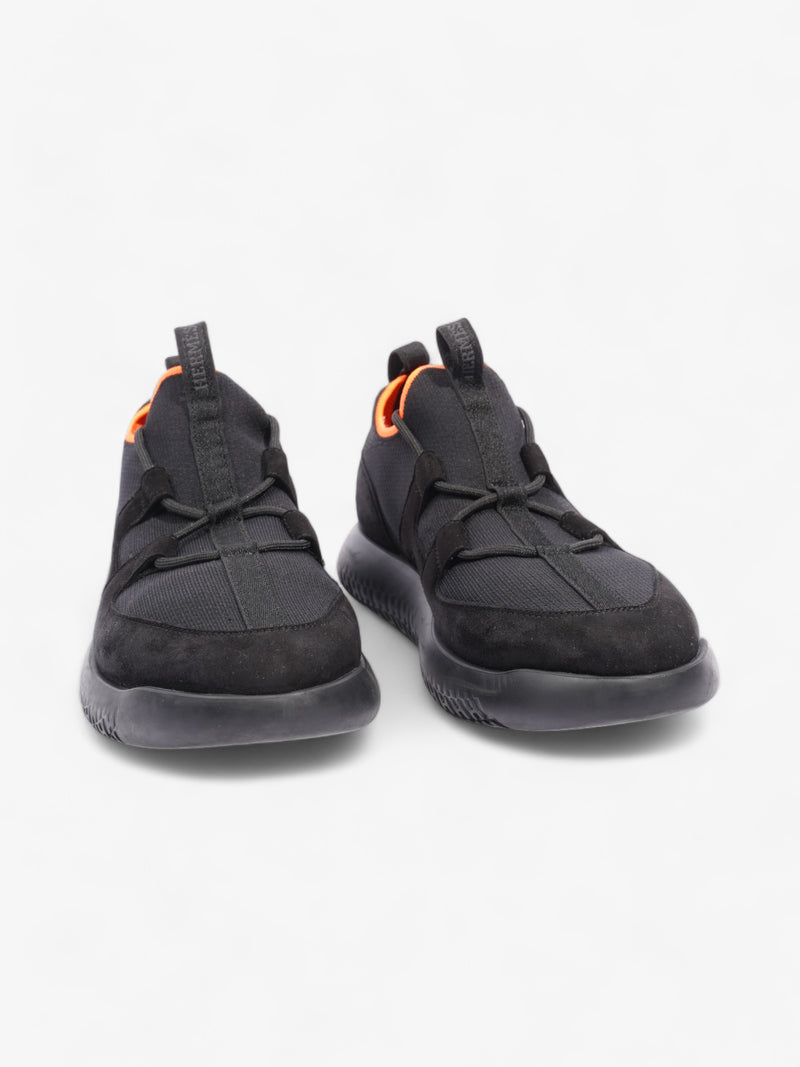  Duel Sneakers Black / Orange  Cotton EU 40 UK 6
