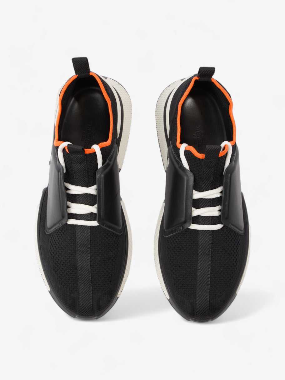 Low Top Sneaker Black / Orange Cotton EU 40 UK 6 Image 8