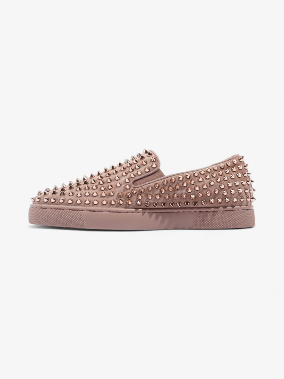 Christian Louboutin Roller Boat Slip On Dusty Pink Suede EU 40.5 UK 6.5 Image 3