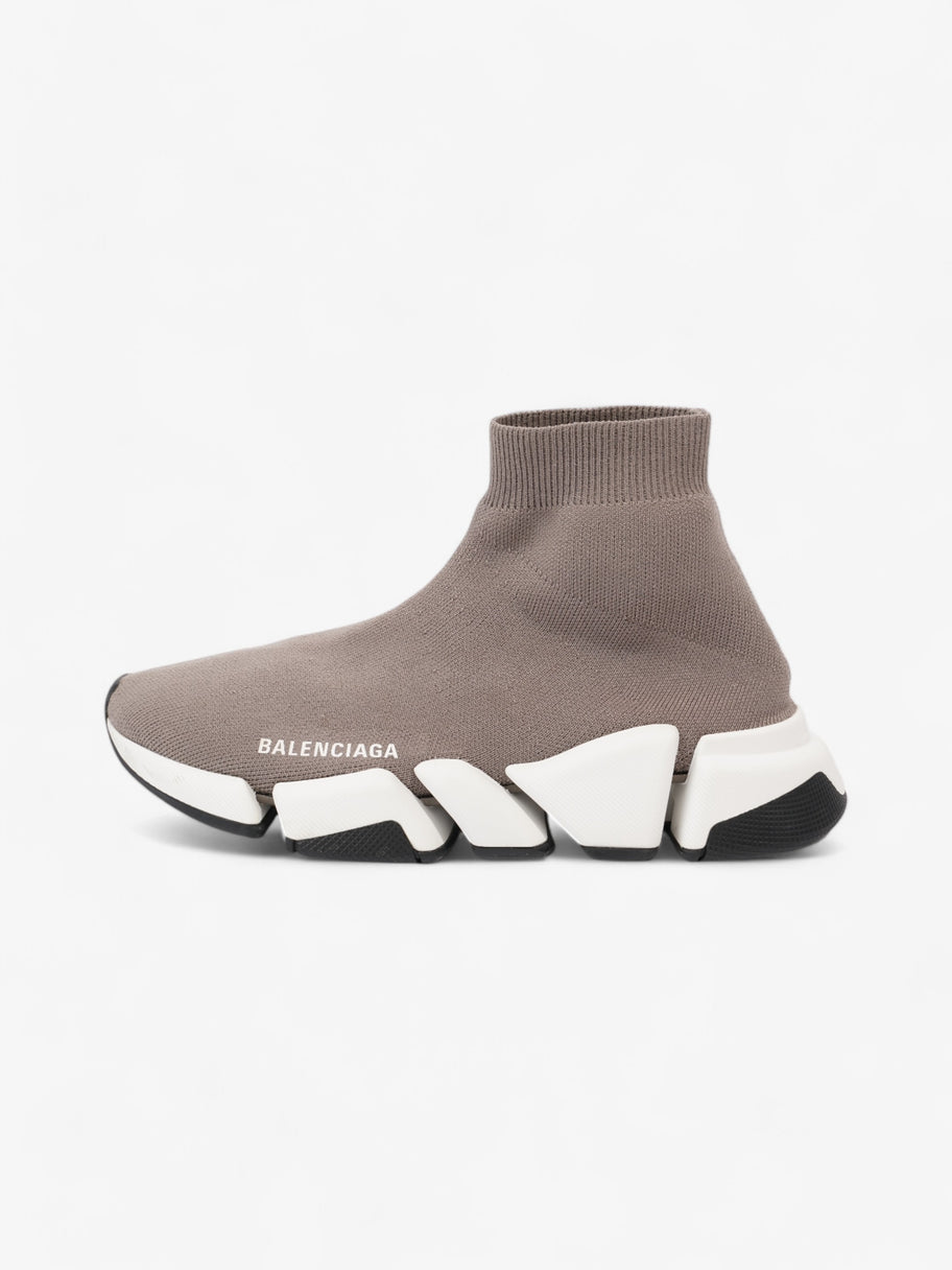 Balenciaga Speed 2.0  Grey / White Cotton EU 38 UK 5 Image 5