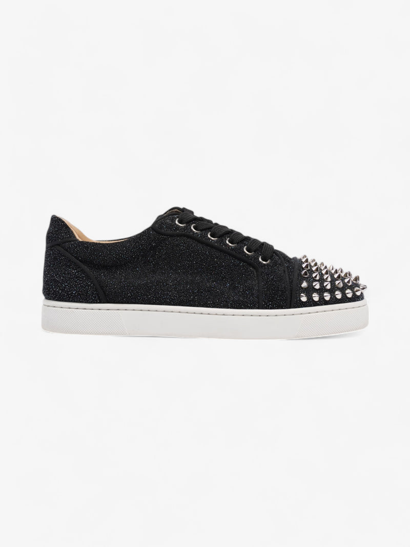 Christian louboutin junior spike black best sale