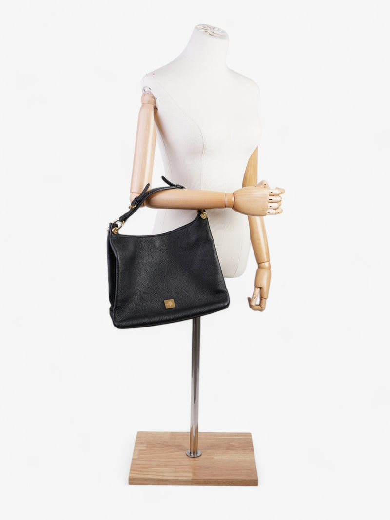  Mulberry Freya Black Leather Small