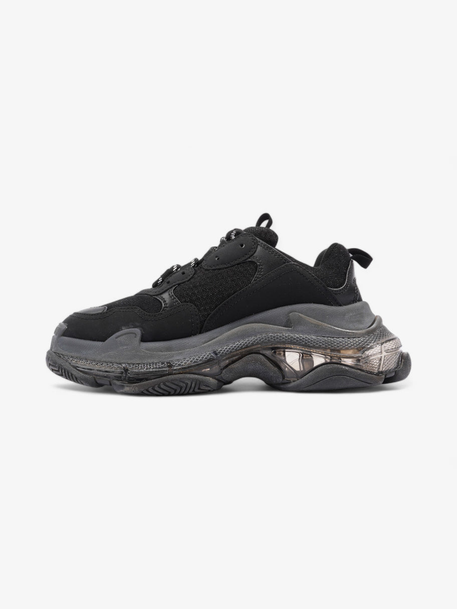 Balenciaga Triple S Clear Sole Black Mesh EU 39 UK 6 Image 3