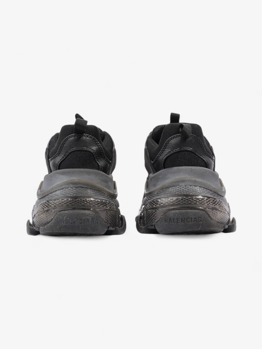 Balenciaga Triple S Clear Sole Black Mesh EU 39 UK 6 Image 6