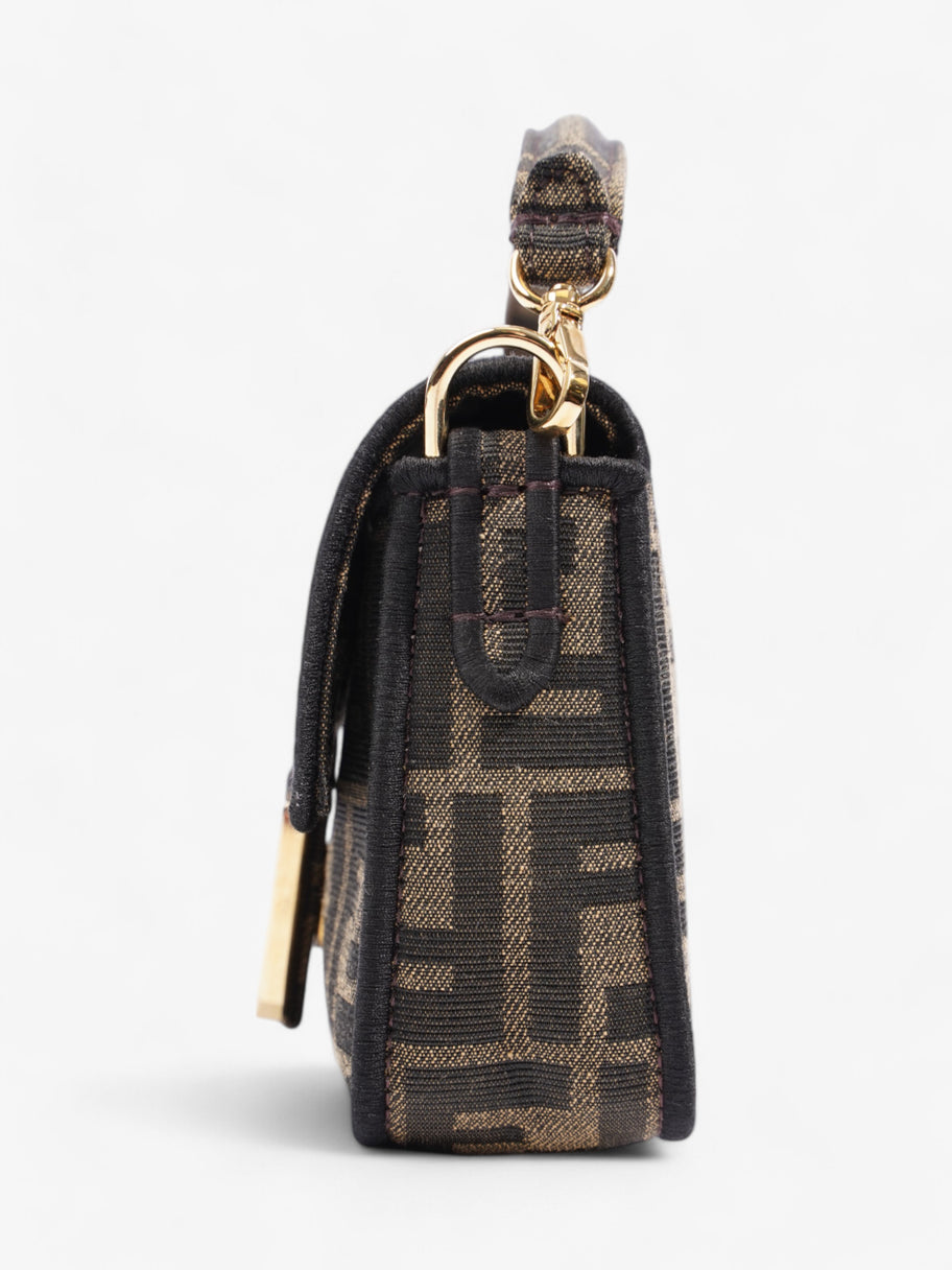 Fendi Baguette Tobacco / Brown Fabric Mini Image 3