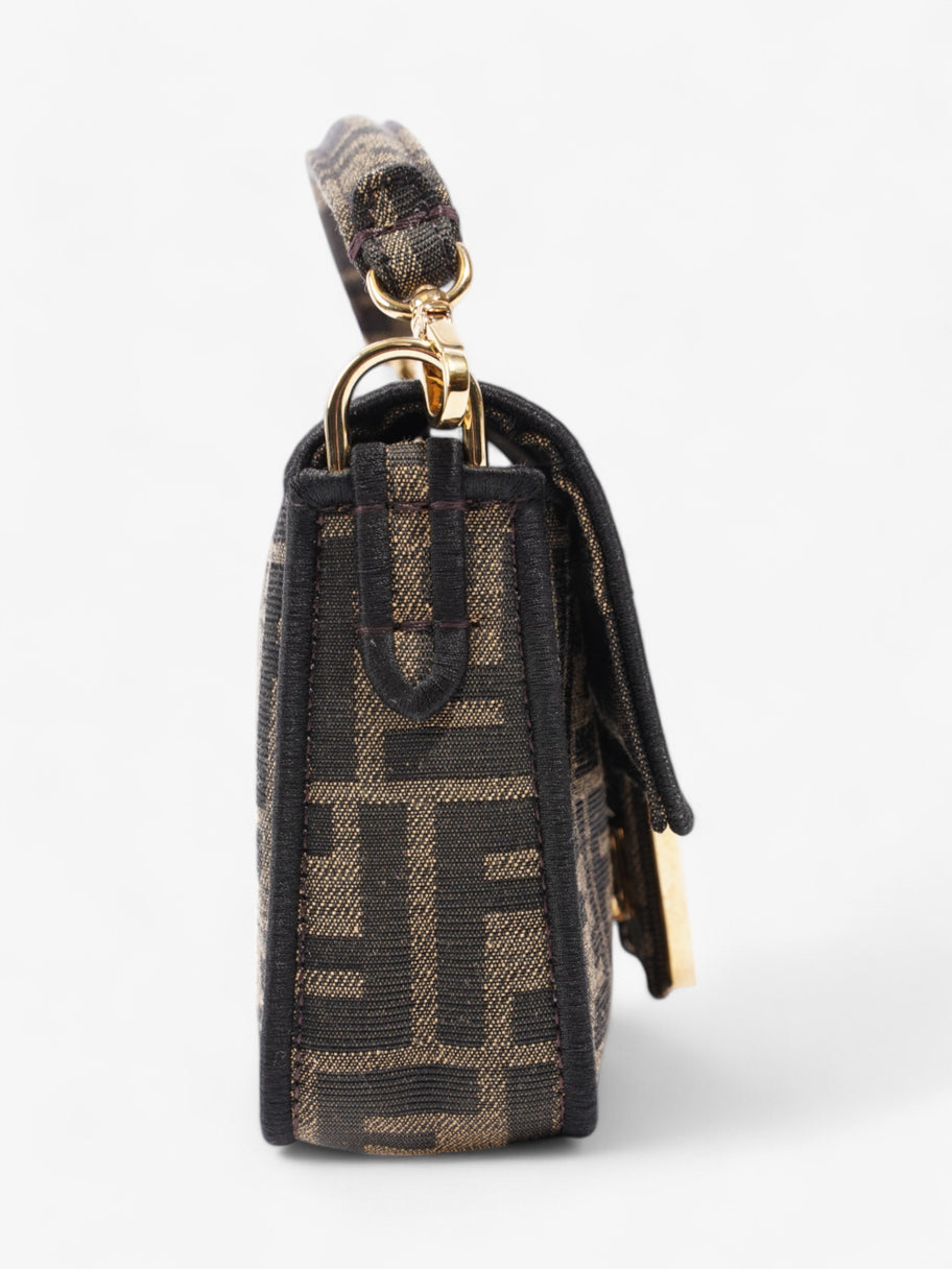 Fendi Baguette Tobacco / Brown Fabric Mini Image 5