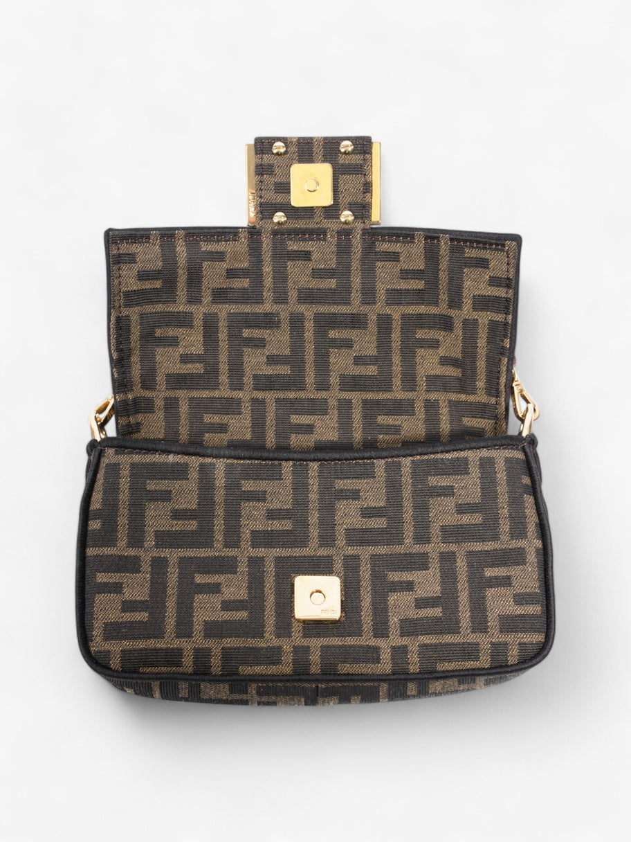 Fendi Baguette Tobacco / Brown Fabric Mini Image 19