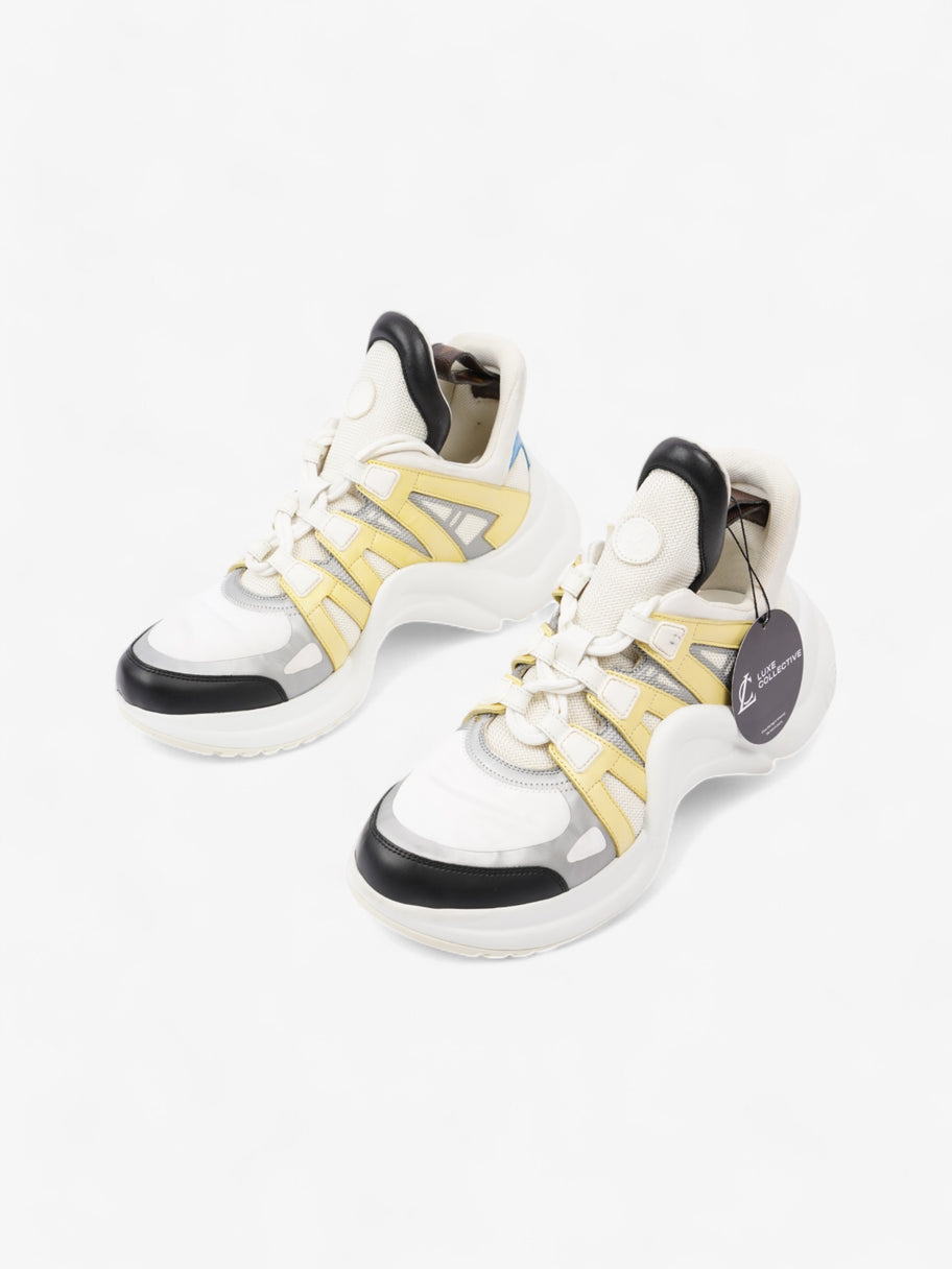 Louis Vuitton Archlight Sneakers White  / Yellow / Grey Mesh EU 39 UK 6 Image 10